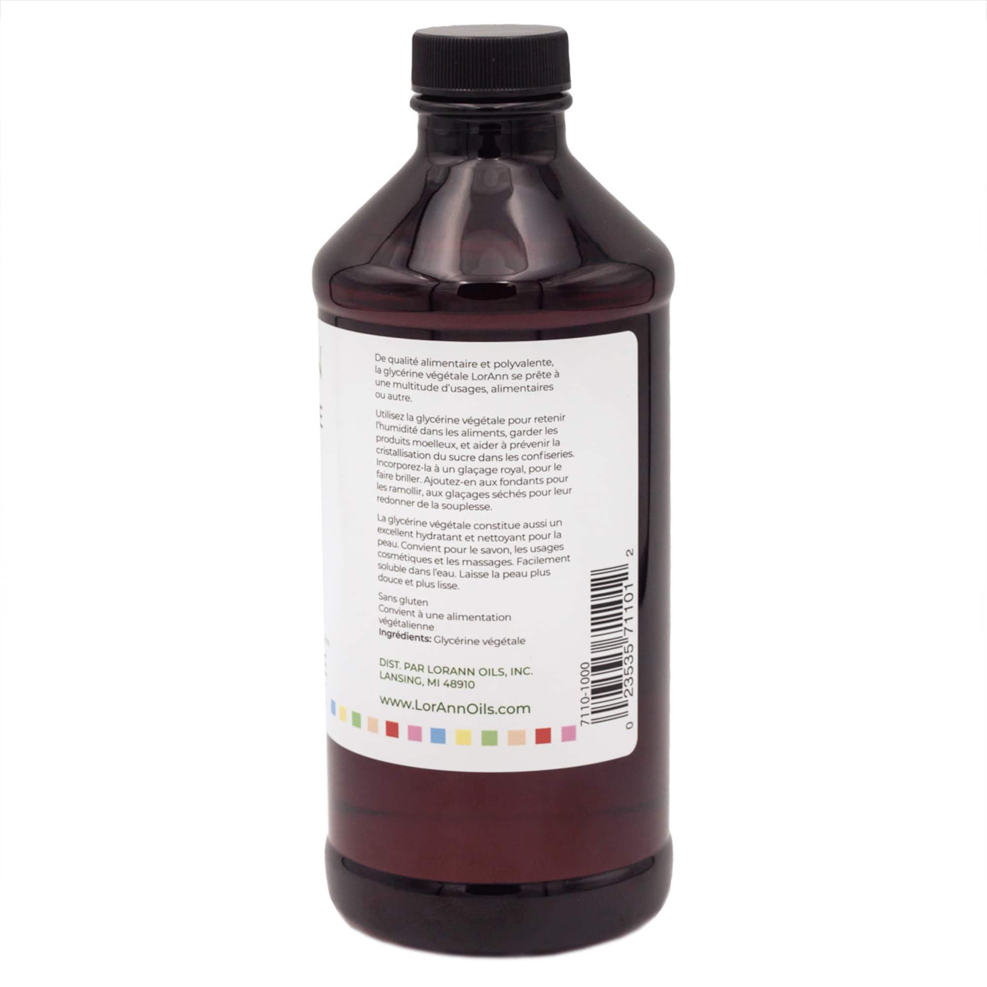 LorAnn Food Grade Vegetable Glycerin, 16oz.